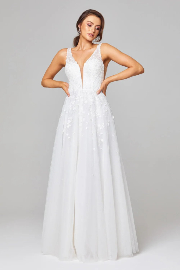 Zara Wedding Dress by Tania Olsen - Vintage White - Brides Only